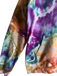 Image 14 of S Unisex Comfort Wash Hoodie in Bold Geode Ice Dye