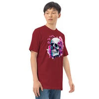 Image 21 of Watercolor skull 4 Men’s premium heavyweight tee