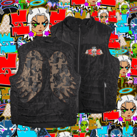 S.O.S “4NG3LS&D3MONS” PUFFER VEST