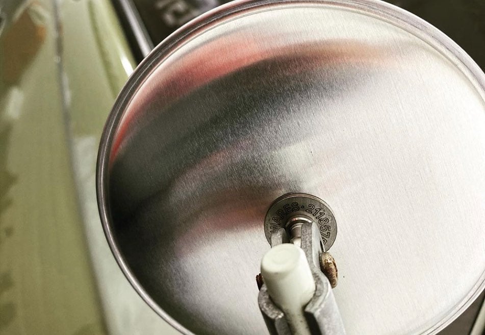 Image of Splitscreen Convex Mirror - Unpolished