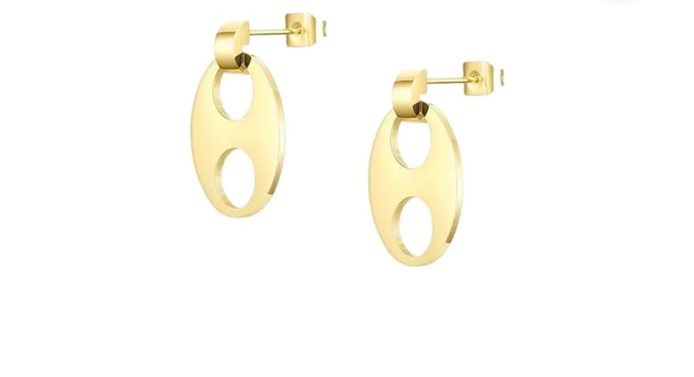Image of Gucci link earrings 