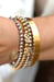 Image of Kugelarmbänder 3 - 4 - 6 mm gold