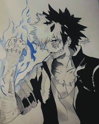 Dabi ink drawing