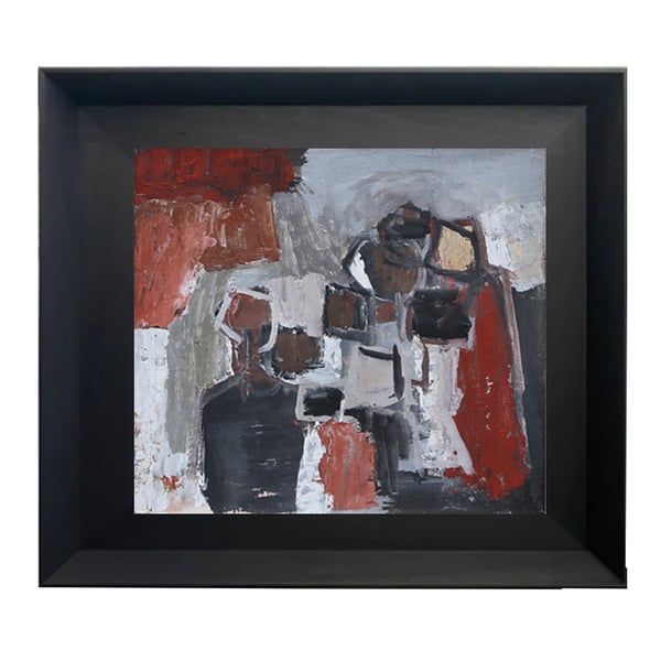 Image of 1964, Swedish, Abstract, Oil Painting, Olof Persson WAS £695.00