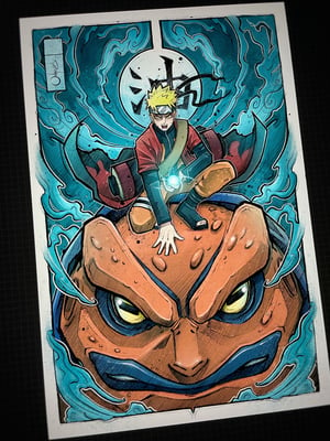 Image of Naruto Sage [Shiny Jiraiya Naruto Sage]