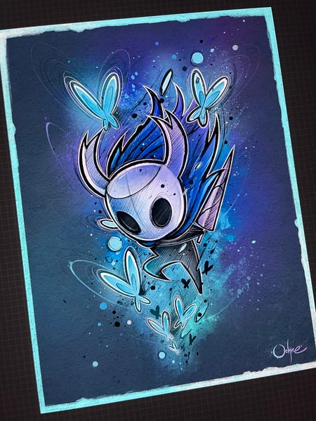 Image of Hollow Knight Watercolor