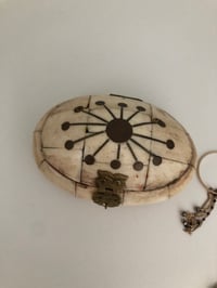 Image 4 of Boîte bijoux os et laiton 
