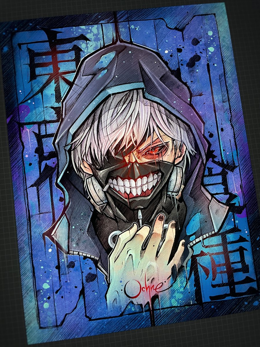 Kaneki Tokyo Ghoul | Ochre Fox