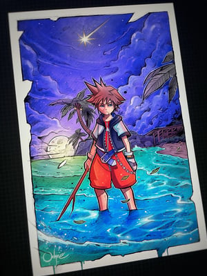 Image of Sora Kinghdom Hearts [Shiny Night Sora]