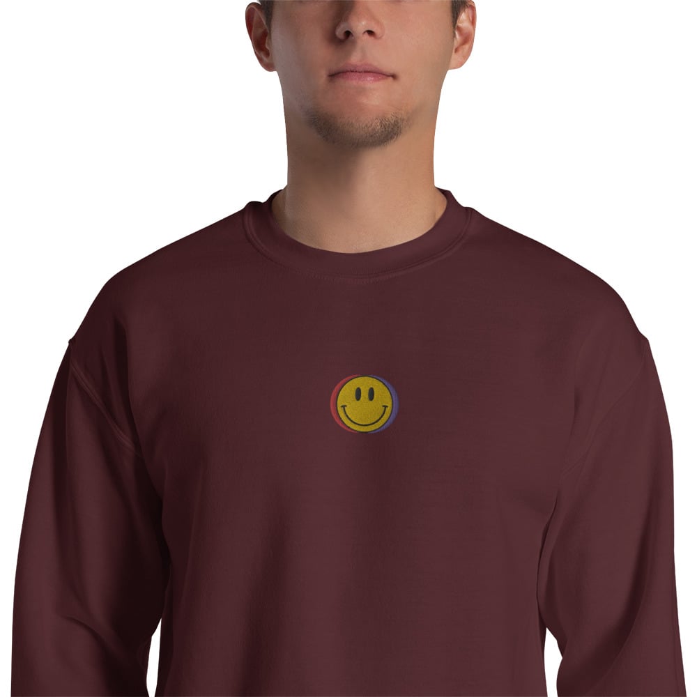 smiley sweatshirt