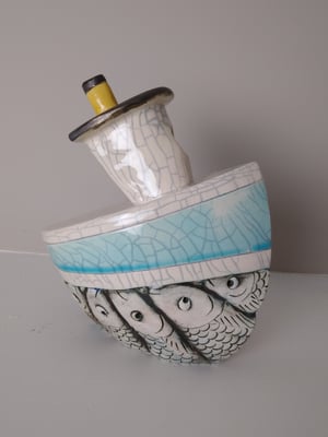 Fishing Boat with herring detail