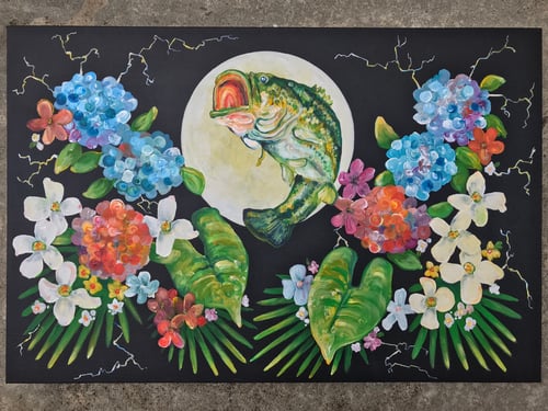 Image of CUSTOM FLOWER PAINTINGS