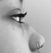 Twin Pronged Nose Cuff (925 Sterling Silver)