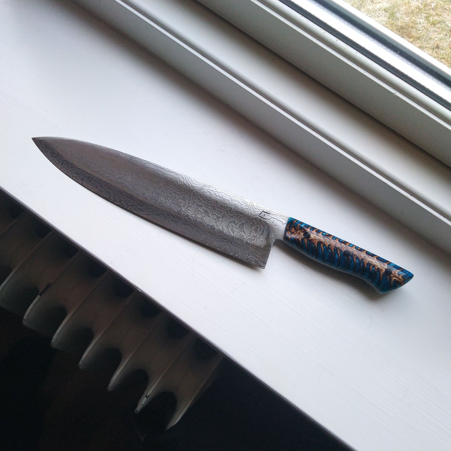 Image of 236x52 Gyuto "Shiny pine"