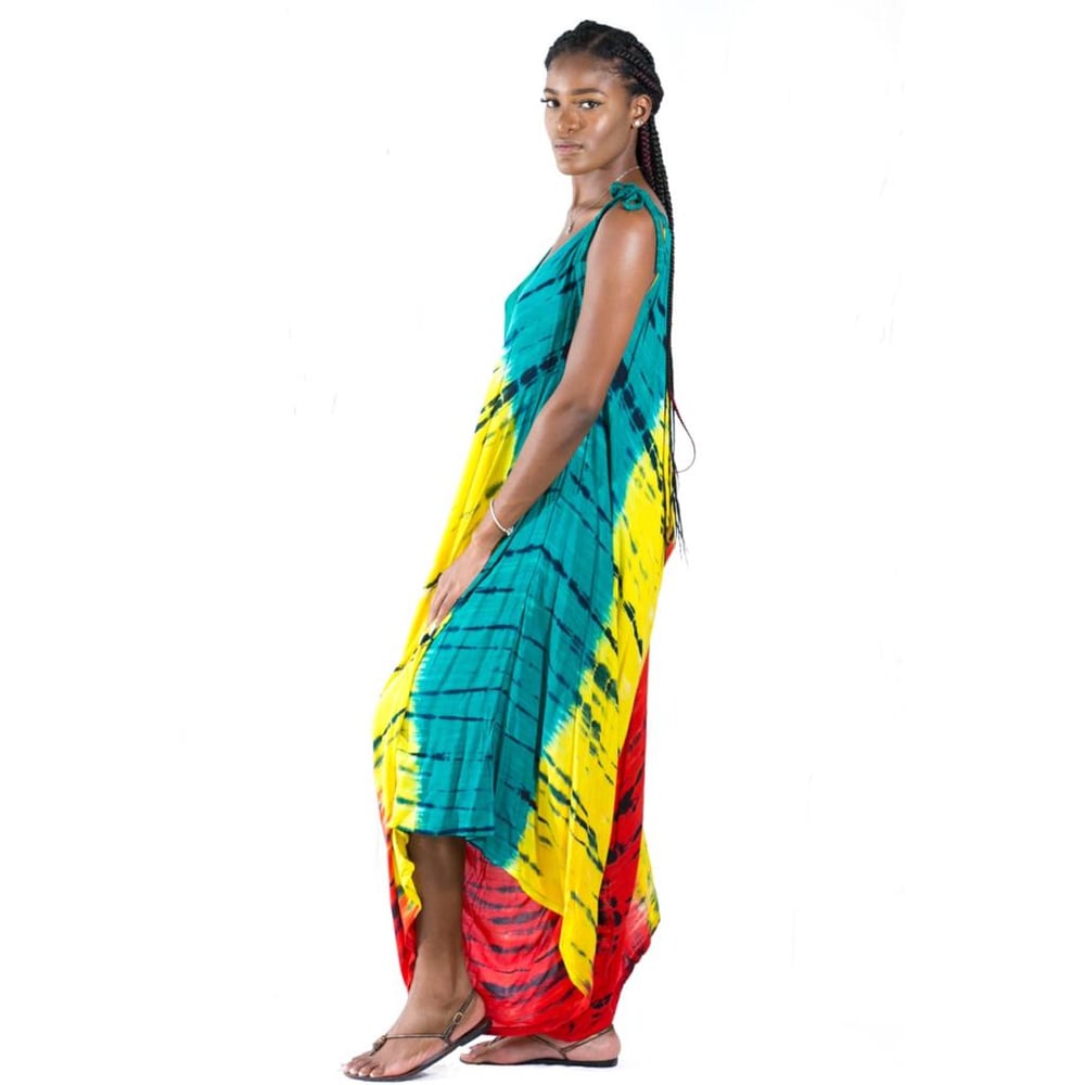 Rasta TyeDye Jumpsuit