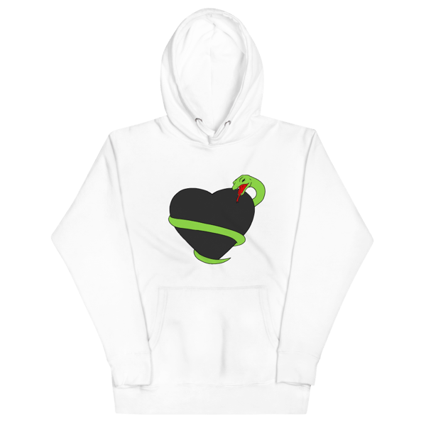 Image of Protect Your Heart Hoodie (BigHeart) (White)