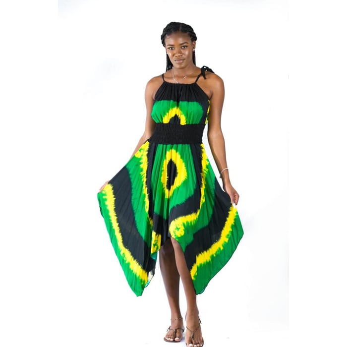 Jamaica Flag Plus Size Dress Everything Jamaica