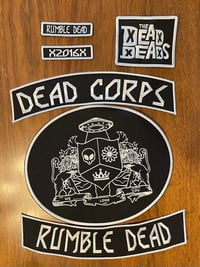 Dead Corps Rocker Patch Set