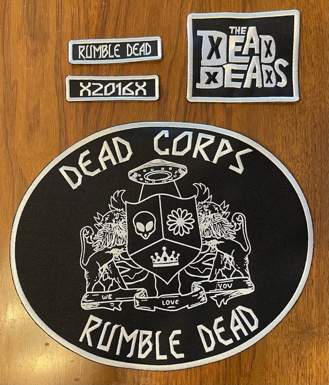 Dead Corps Patch Set | Rumble Records