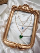 Image 3 of Jade Heart Necklace