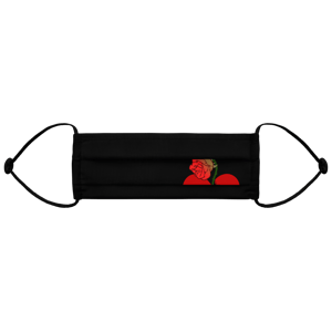 Image of Withered Roses & Broken Hearts Face Mask