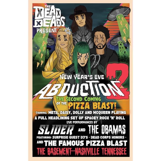 Abduction 2 Poster (Autographed) | Rumble Records