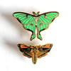 Cute Moth Enamel Pin (assorted)