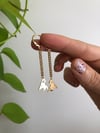 CUPID CHAIN DROP EARRINGS 