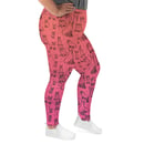 Image 4 of DOGS in Shoes All-Over Print Plus Size Leggings