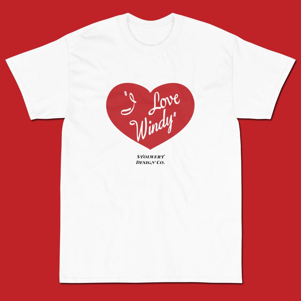 Image of 'I Love Windy' Men's T-Shirt