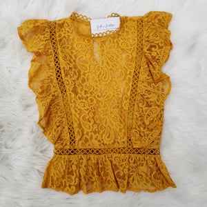 Image of Hello Sunshine Lace Blouse