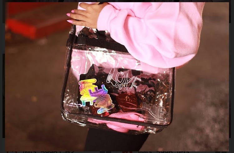 Clear Tote