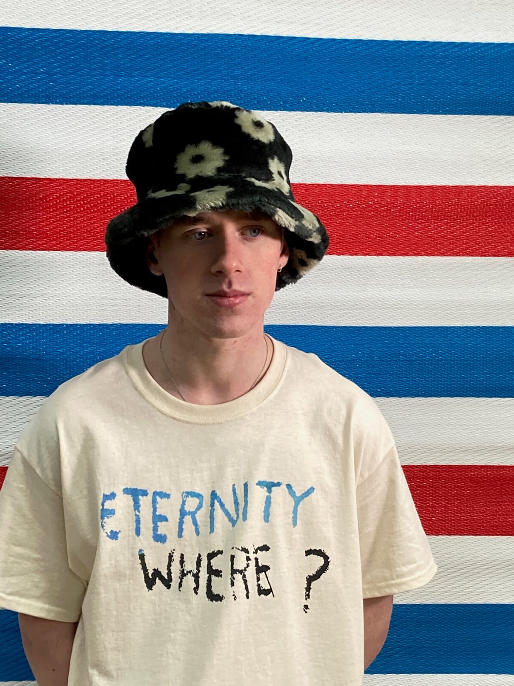 'Eternity Where ?" Natural T-Shirt