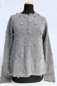 Image 1 of Cardigan Dots Grey