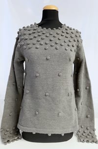 Image 1 of Sweater Dots Grey 