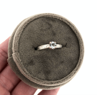 Image 3 of aquamarine engagement ring