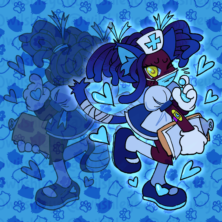 Cat Person Charms + Sticker for each charm !!! Image 3
