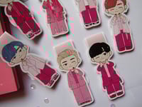 Image 5 of BTS BOOKMARKS AND PRINT - Boy with Luv