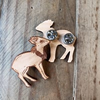 Image 5 of Tiny Antelope Wooden Pin