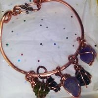 Image 2 of Charm Bangel Bracelet  