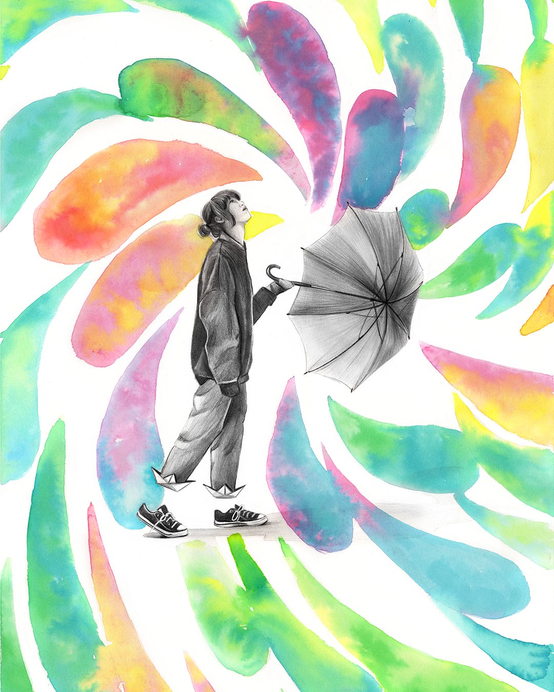 Image of No te cubras, la vida hay que sentirla .