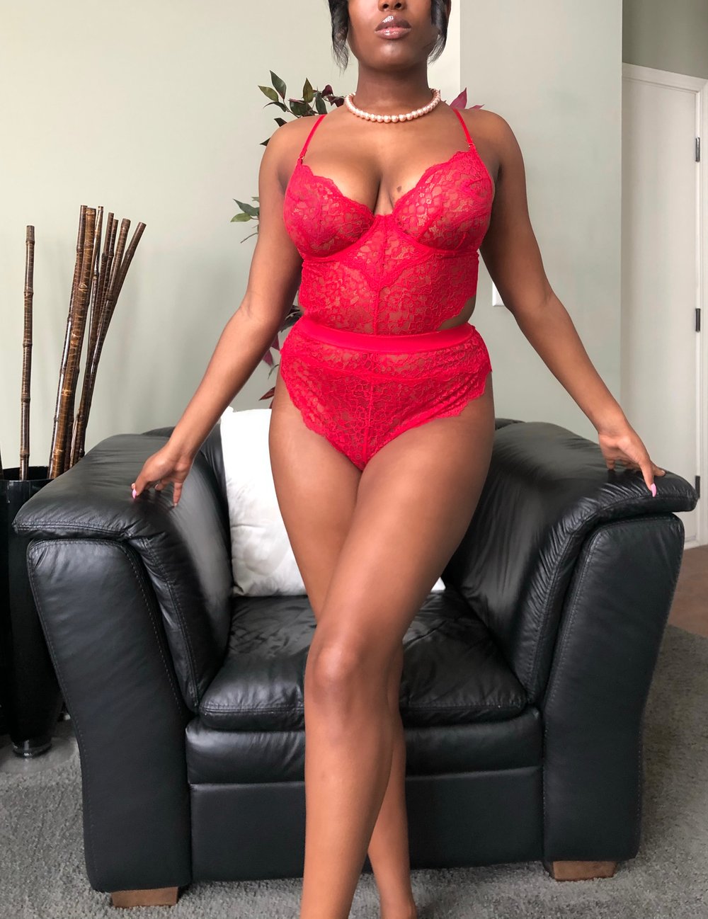The Eve Teddy - Cupid Red