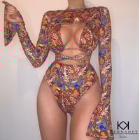 Image 1 of Barbados 3 piece bikini set