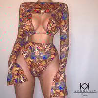 Image 2 of Barbados 3 piece bikini set