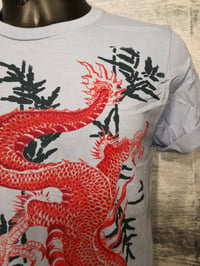 Image 2 of Red dragon men t shirt