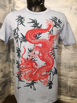 Image of Red dragon men t shirt