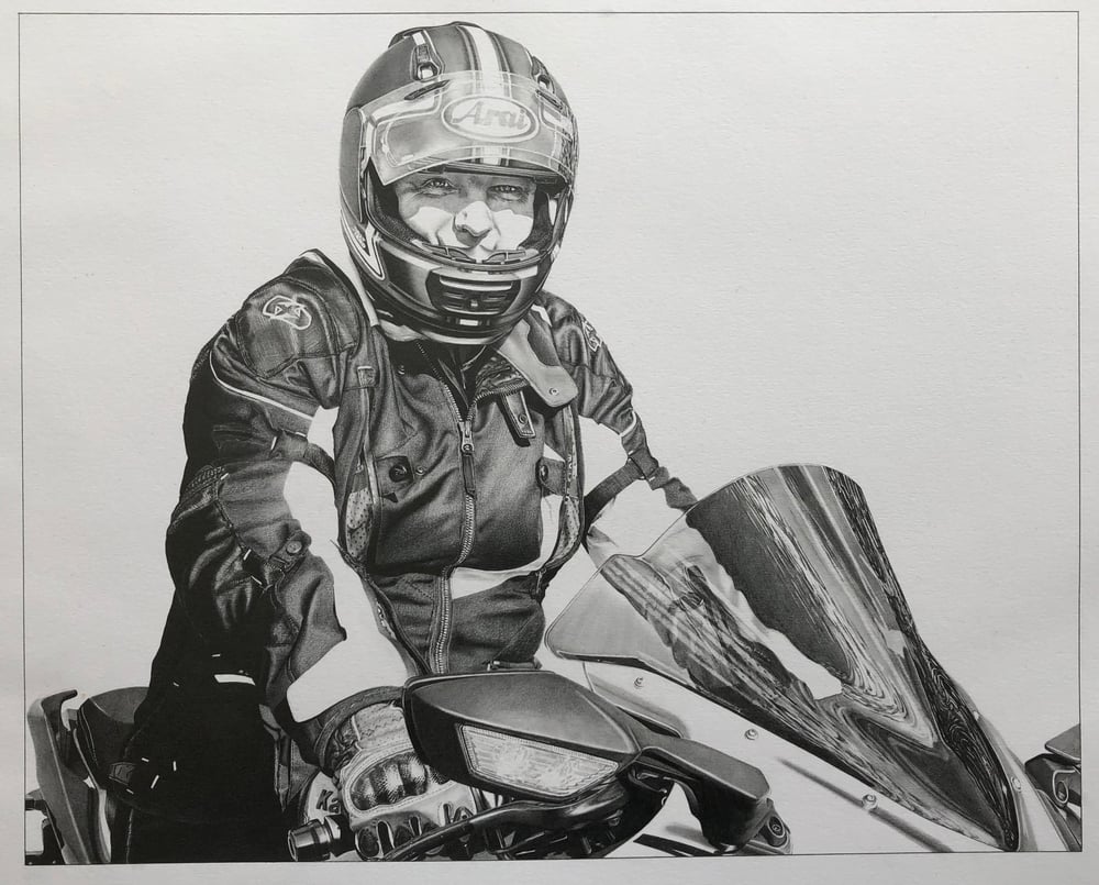 Image of 'Nigel' - Motorcycle Portrait