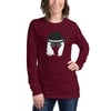 Kalen Chase Silhouette - Unisex Long Sleeve Bella + Canvas Tee