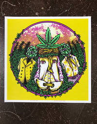 Image 2 of “Purple Haze” - LP Strain print