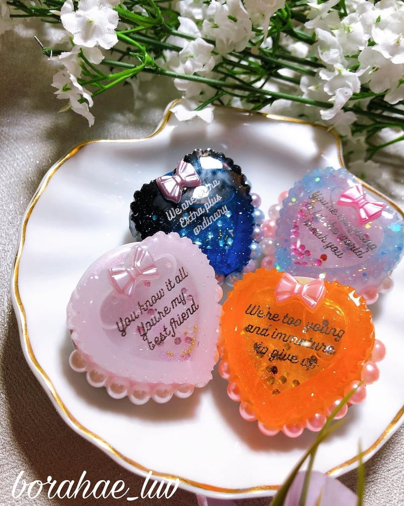 Image of BTS Quotes Phone Grip Shaker 
